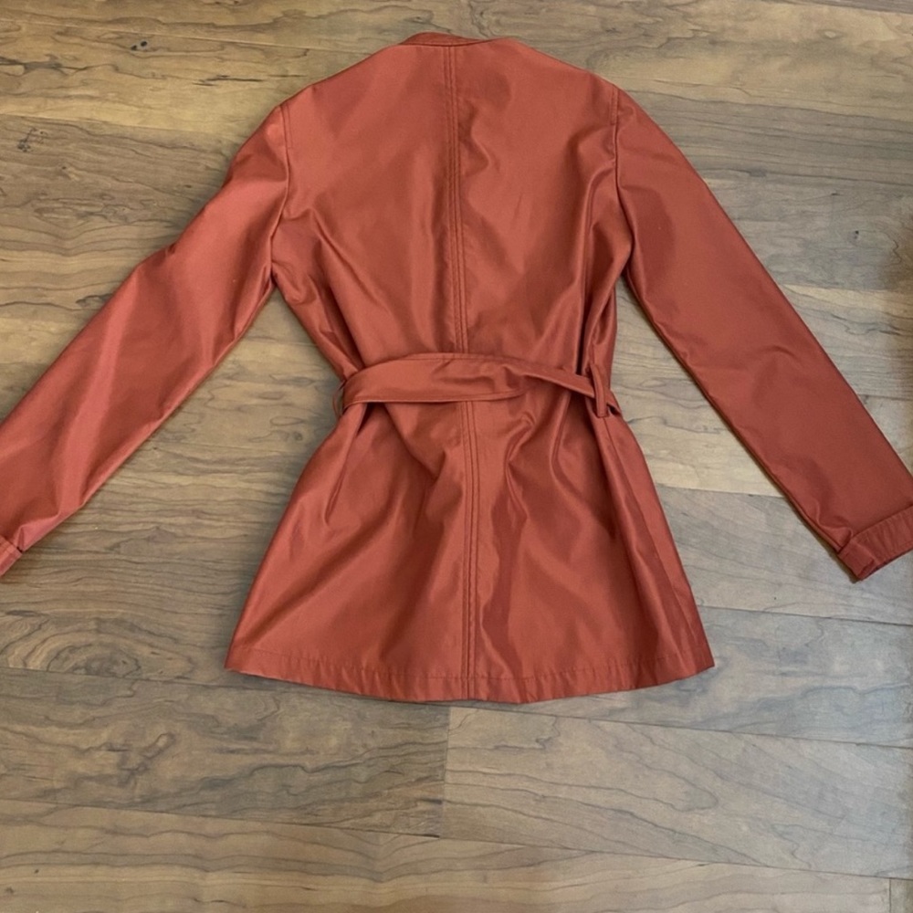 Ulla Johnson Rust Utility Jacket Belted - image 3